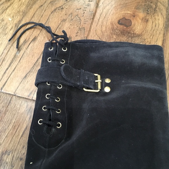 Chloe Suede Over the Knee Boots - Picture 9 of 9